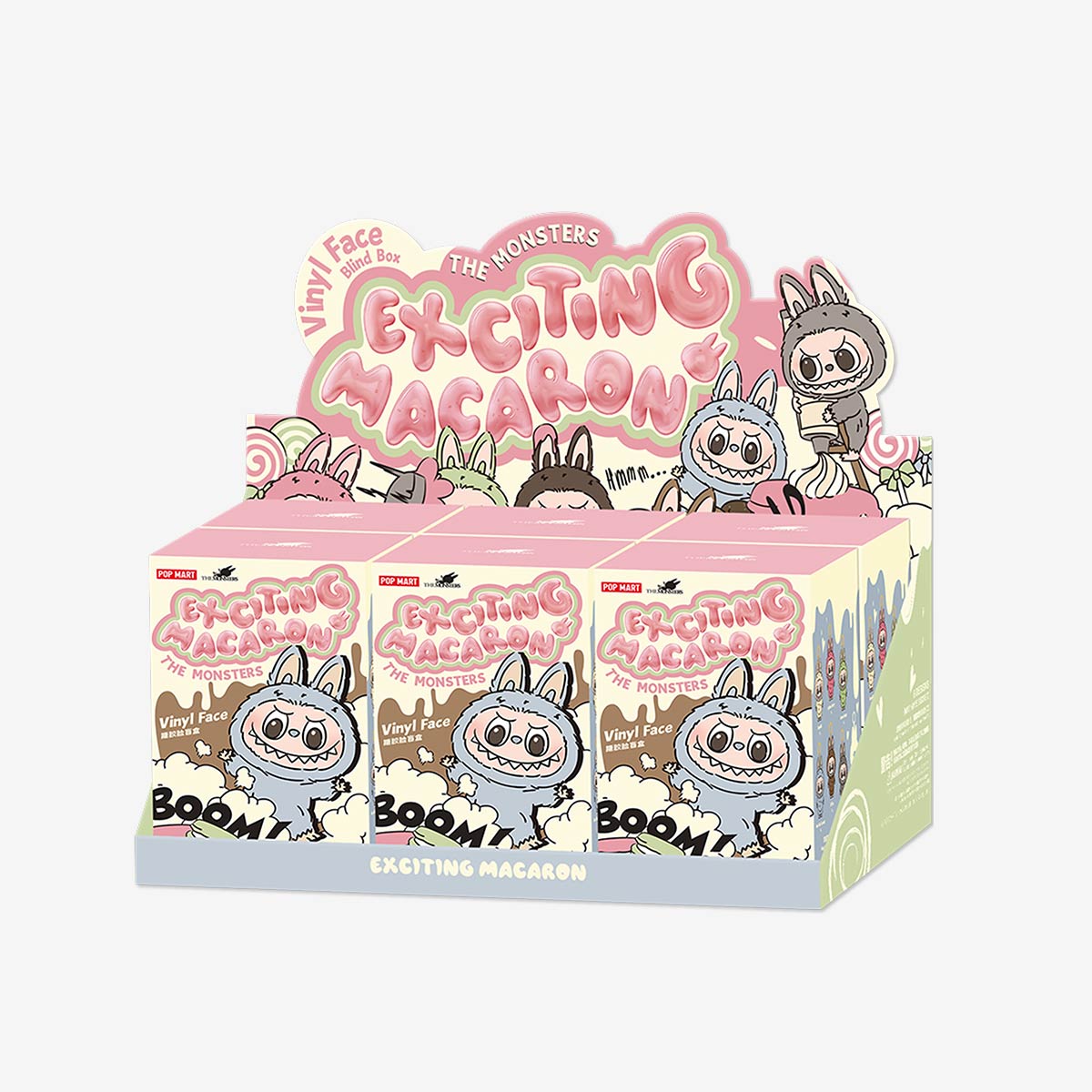 THE MONSTERS - Exciting Macaron Vinyl Face Blind Box - POP MART