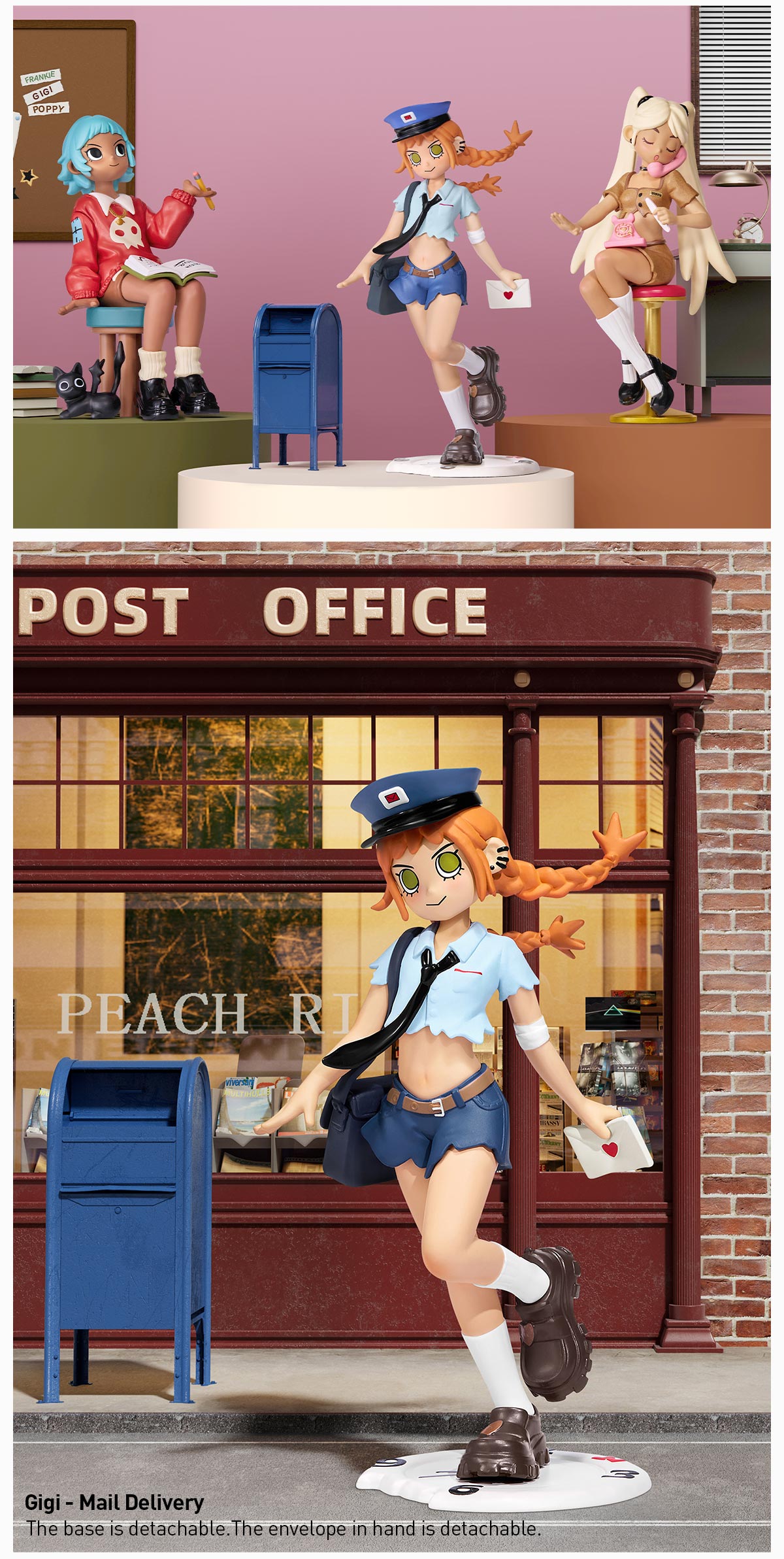 POP NOW:Peach Riot Rush Hour Series Figures - POP MART (United States)