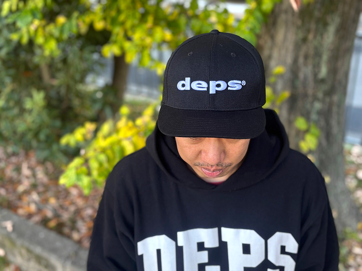 deps LOGO CAP | deps OFFICIAL HP | デプス 公式HP