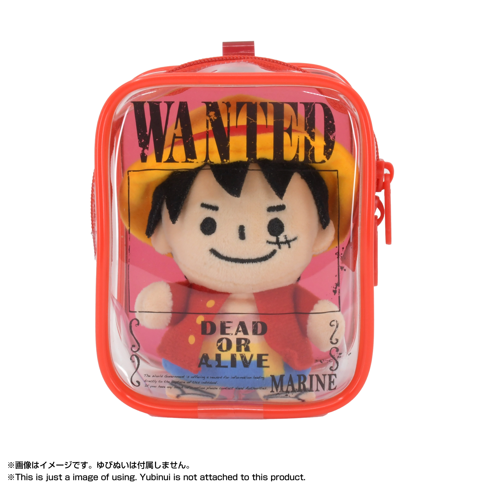 ONE PIECE ゆびぬい クリアポーチ WANTED | ONE PIECE BASE SHOP