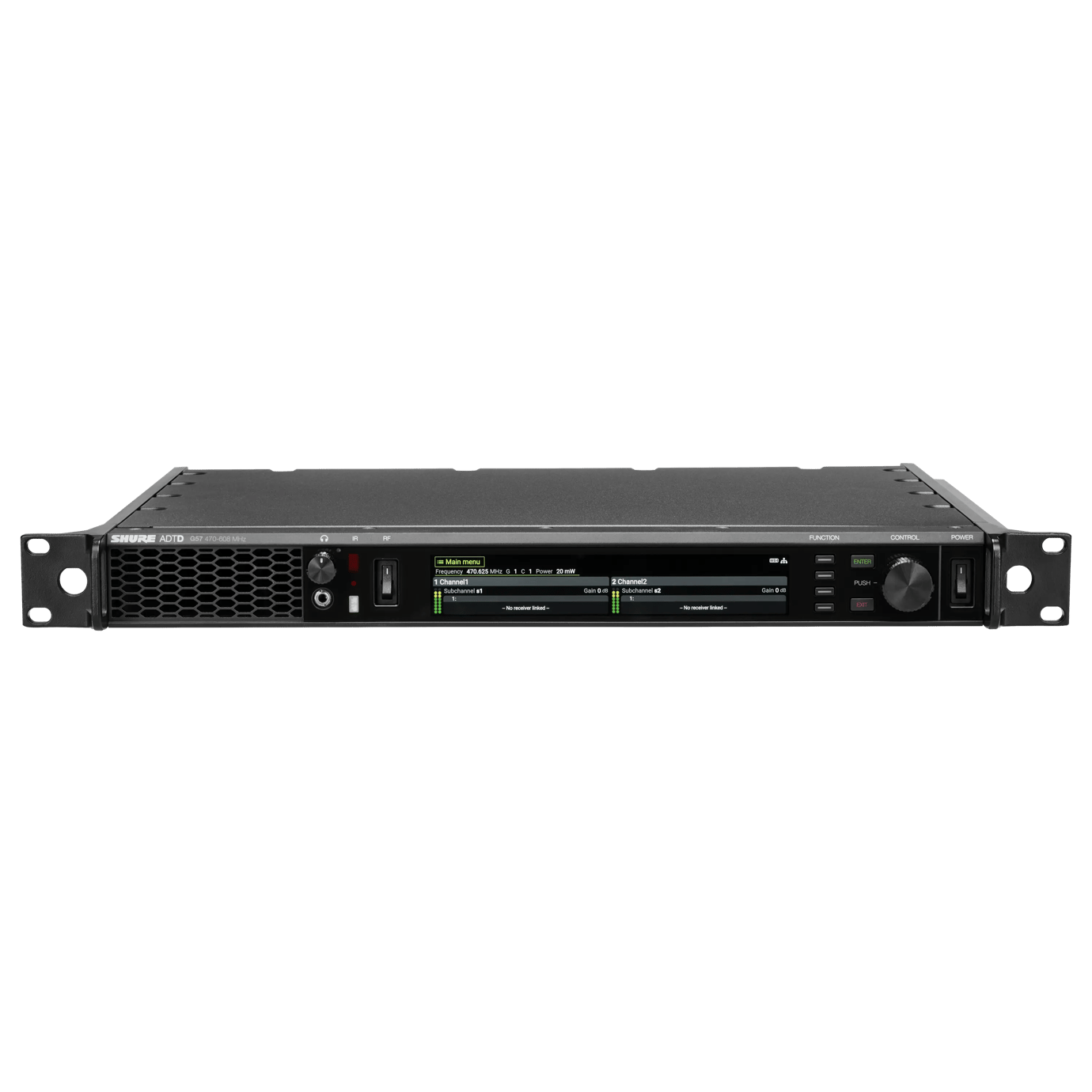 ADTD - AXT Digital PSM 2チャンネルワイヤレス送信機 - Shure 日本