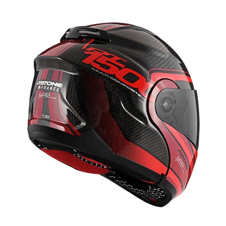 バイク用 アストンカーボンヘルメット」に新しくシステムタイプが追加