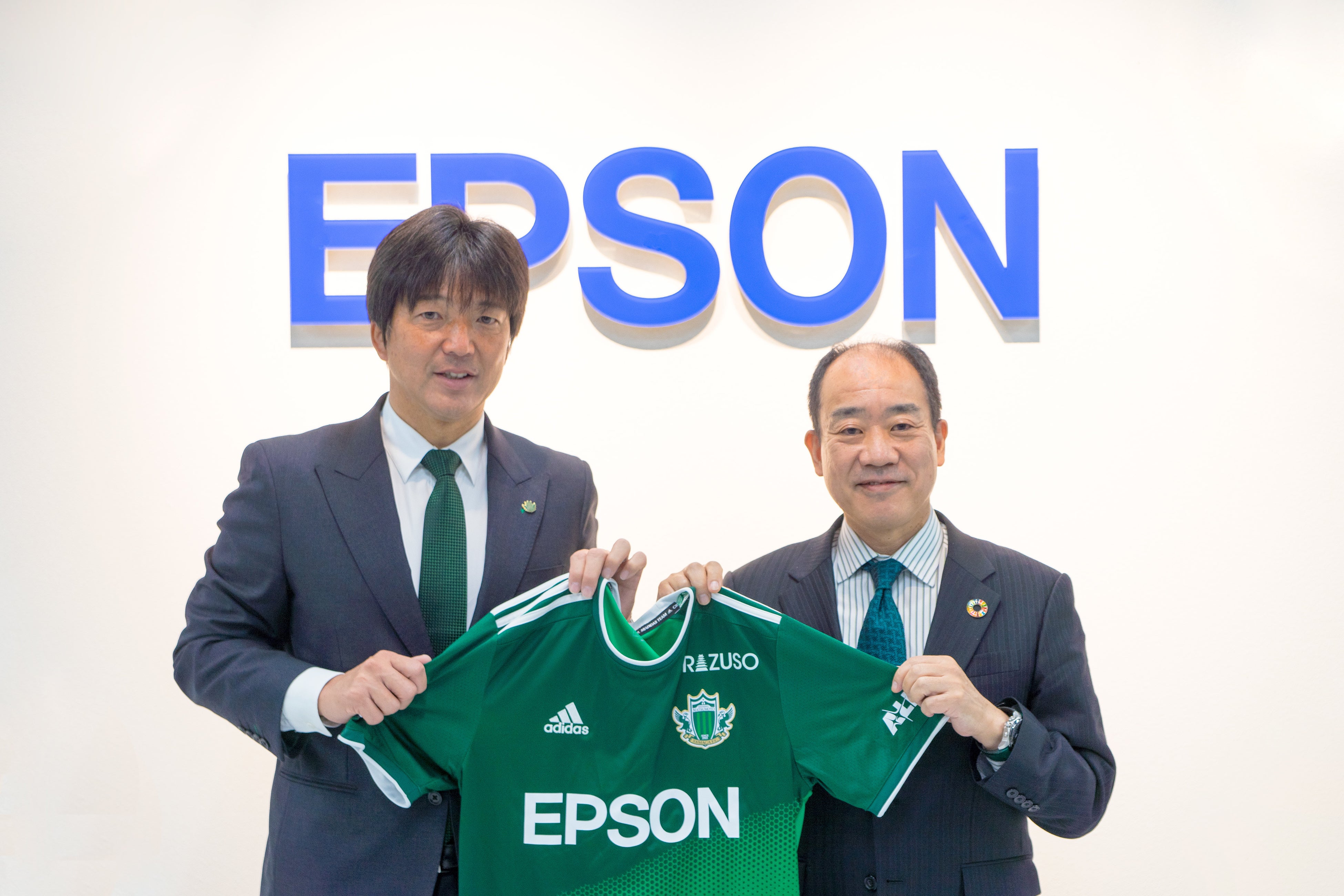 2022シーズン 松本山雅FCとのスポンサー継続で合意 | セイコーエプソン