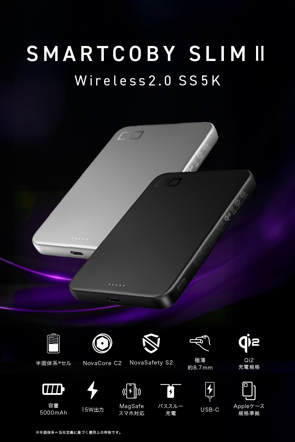 株式会社CIO】新製品『SMARTCOBY SLIM Ⅱ Wireless2.0 SS5K』 CIO初の