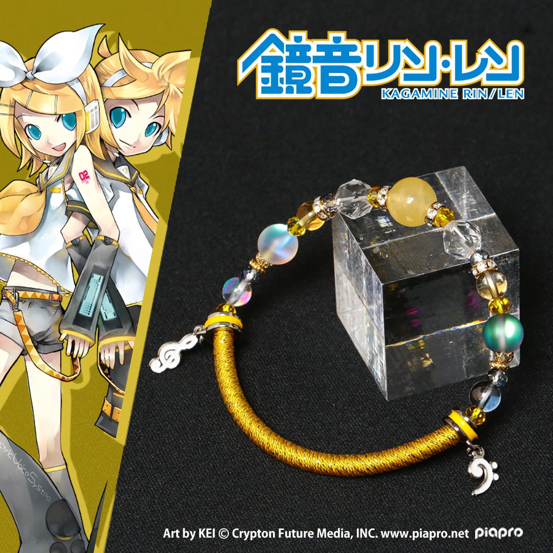 初音ミク』たちバーチャル・シンガーをイメージした天然石ブレスレット