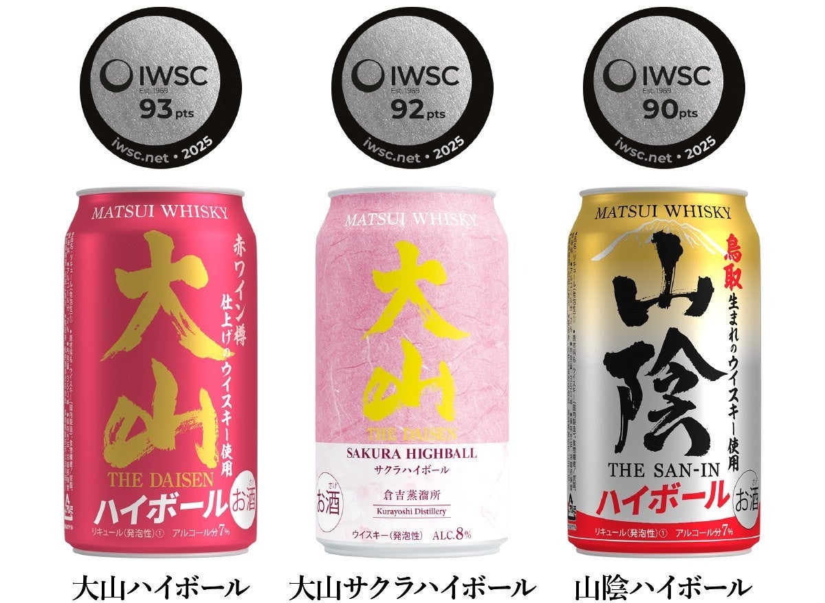 世界が認めたハイボール】「大山ミズナラハイボール」がIWSC2025にて