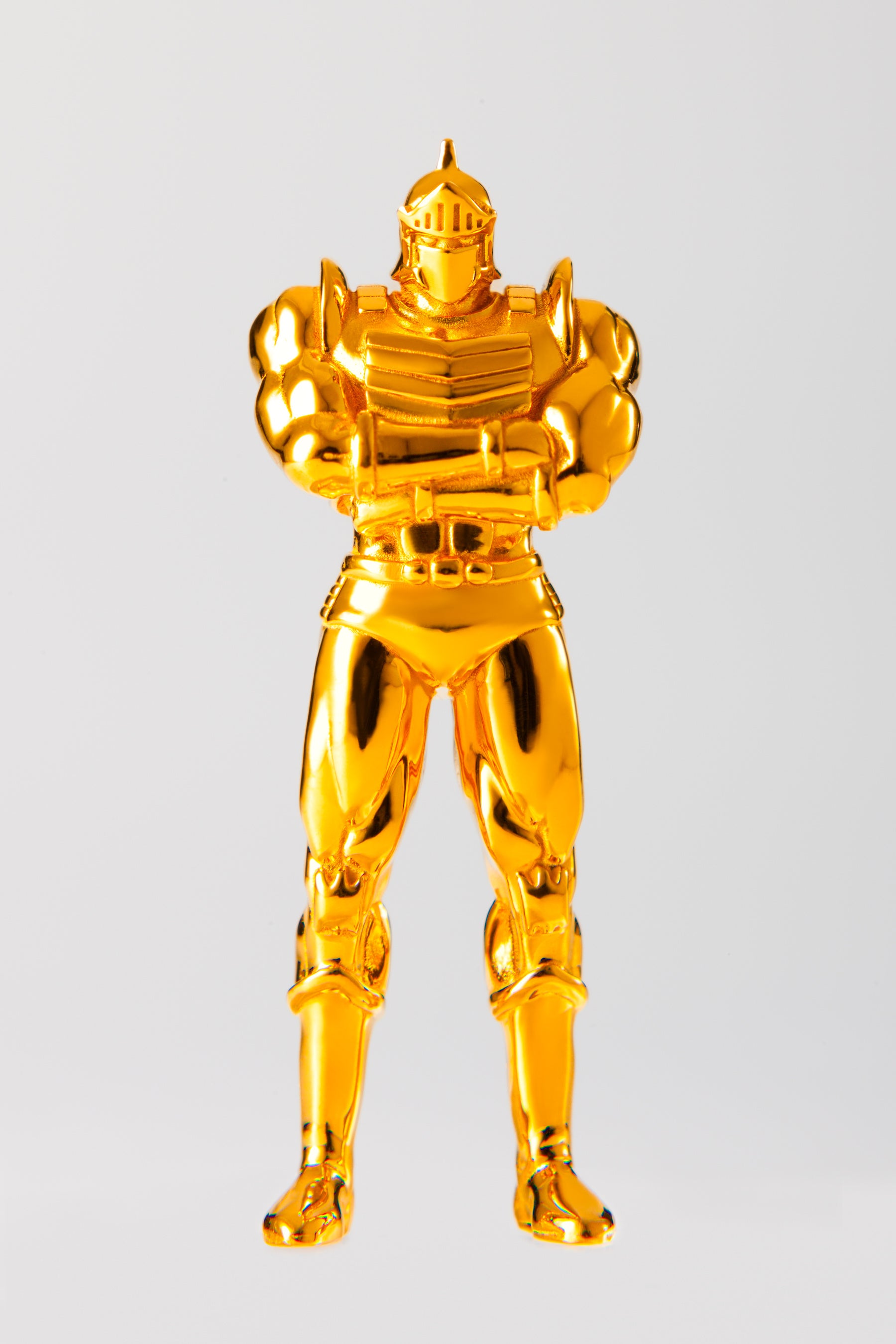 29体限定！】黄金に輝く「ロビンマスク1/60スケール 純金フィギュア」3