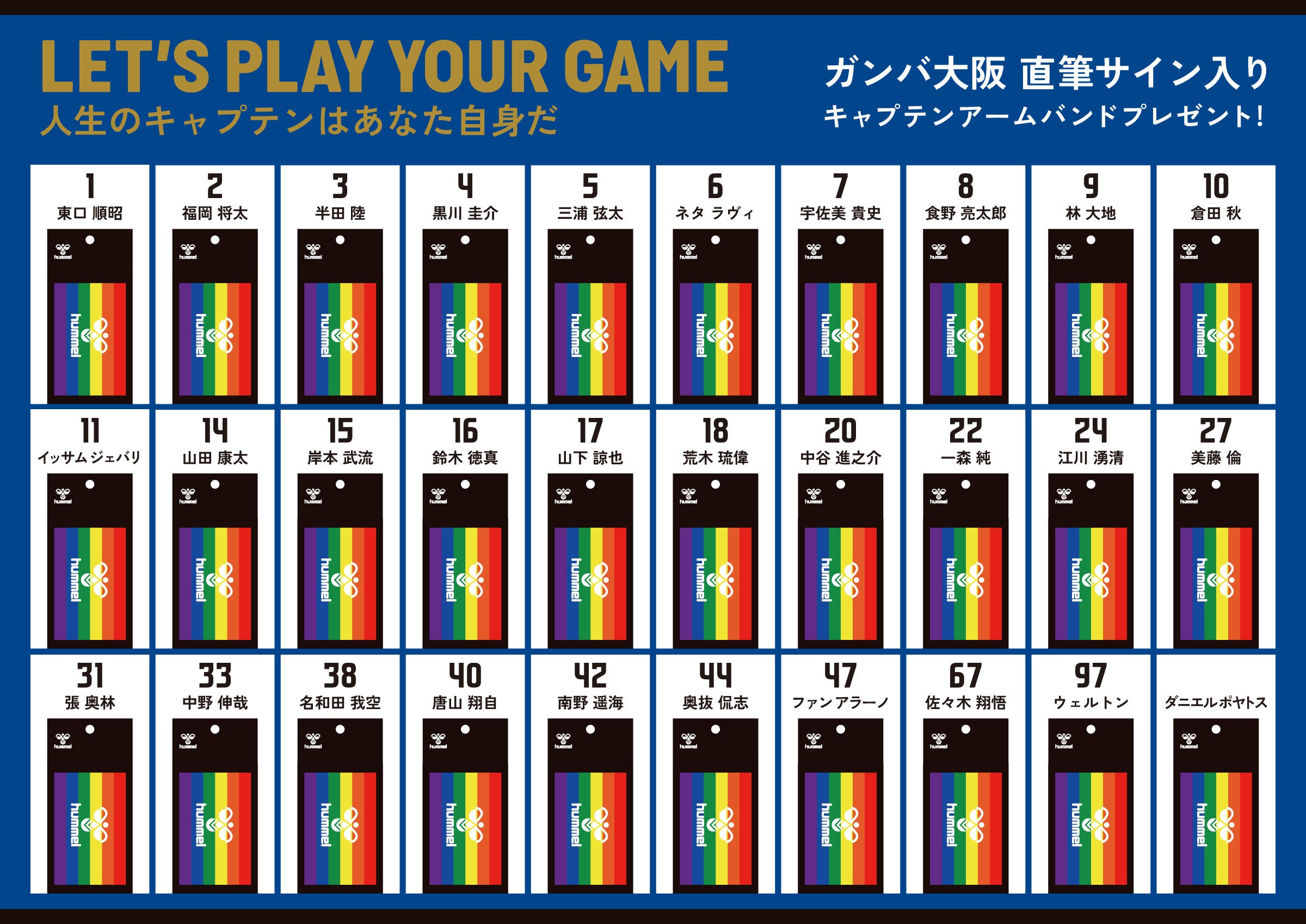 ガンバ大阪、Jリーグ2025開幕戦 第1節HOMEセレッソ大阪戦はヒュンメル