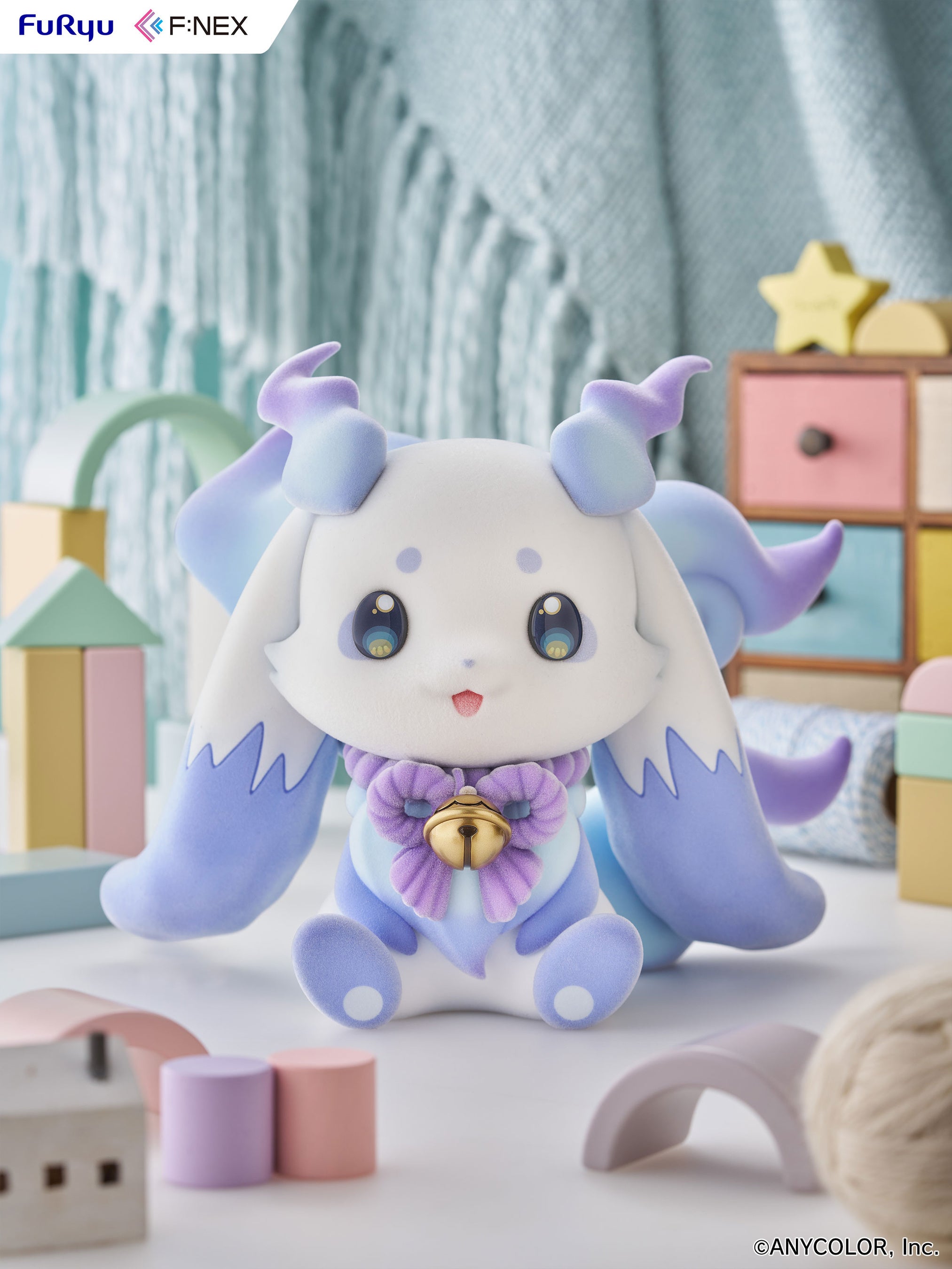 バーチャルライバーグループ「にじさんじ」よりルンルンが全高約 20cm