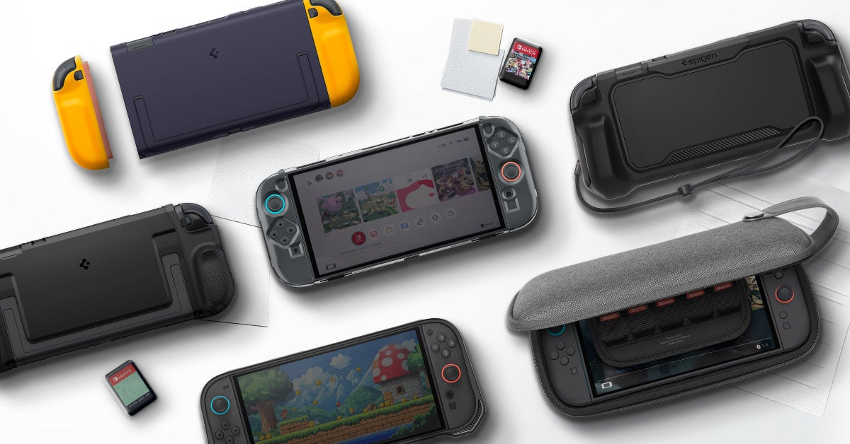 新発売】Spigen、Nintendo Switch 2 対応アクセサリーを発売！ ー 本体