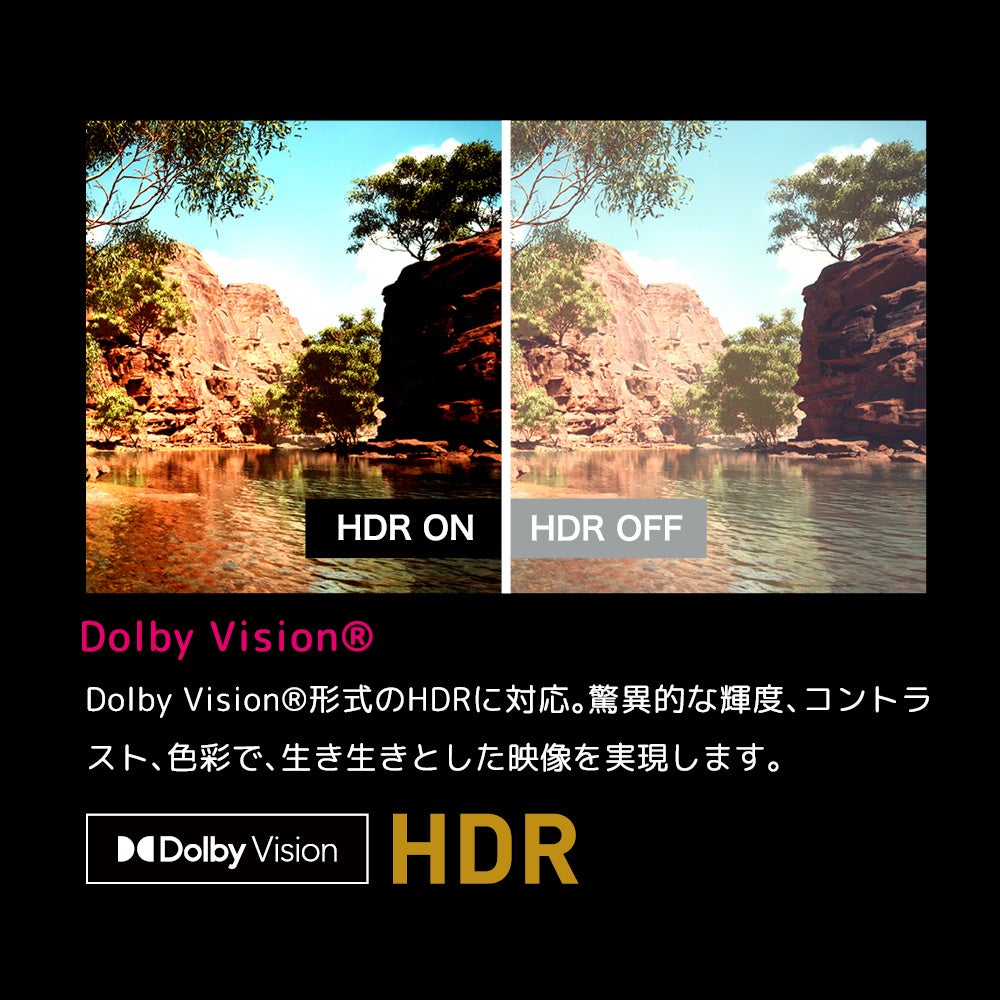 4K50型「ORION チューナーレススマートテレビ AEUD-50D」を