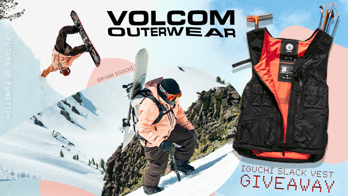 ブライアン・イグチと共同開発したVOLCOM イグチ スラック ベストが