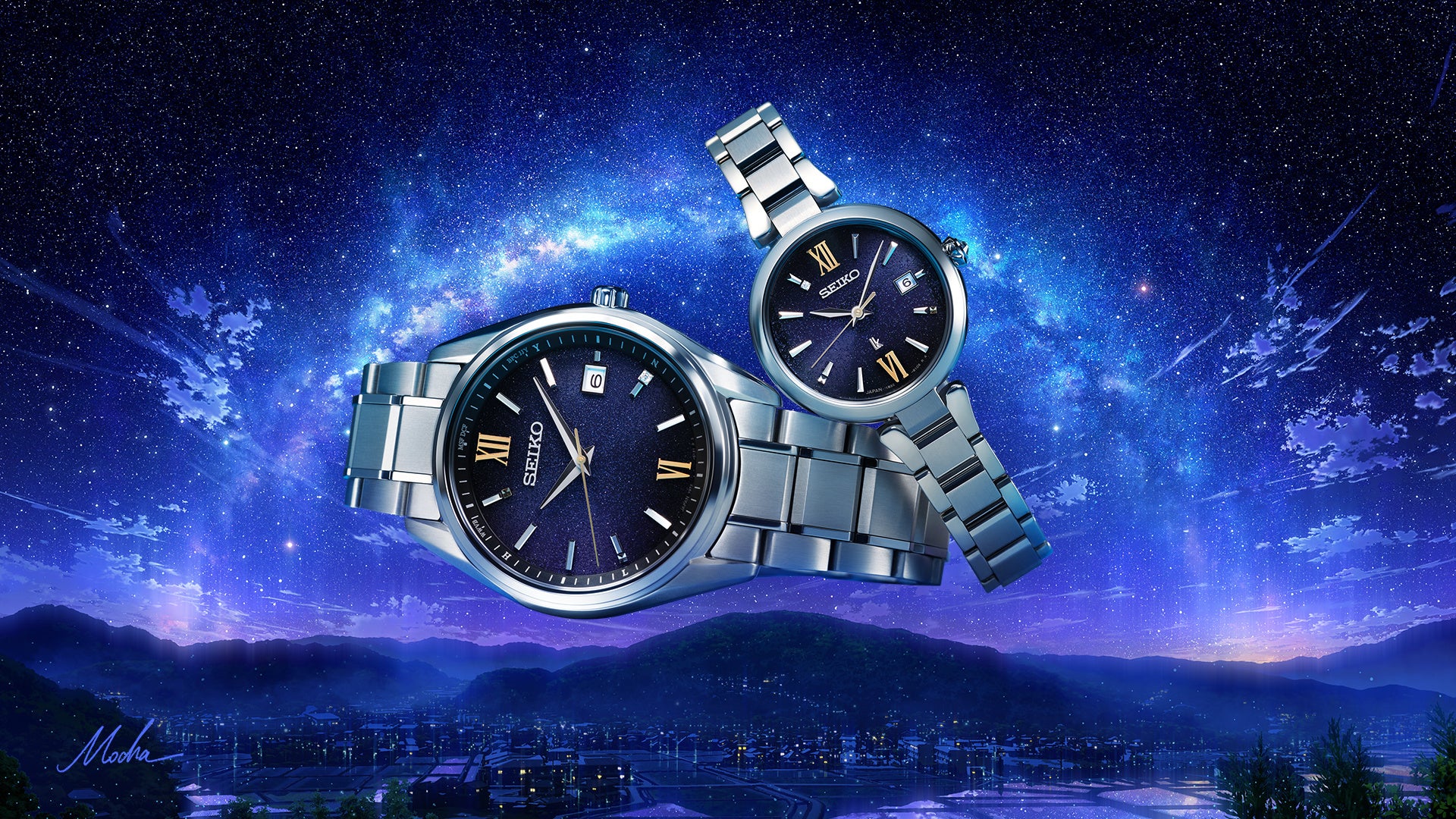 セイコーから、七夕の夜空に着想を得たペアウオッチを限定発売～人気