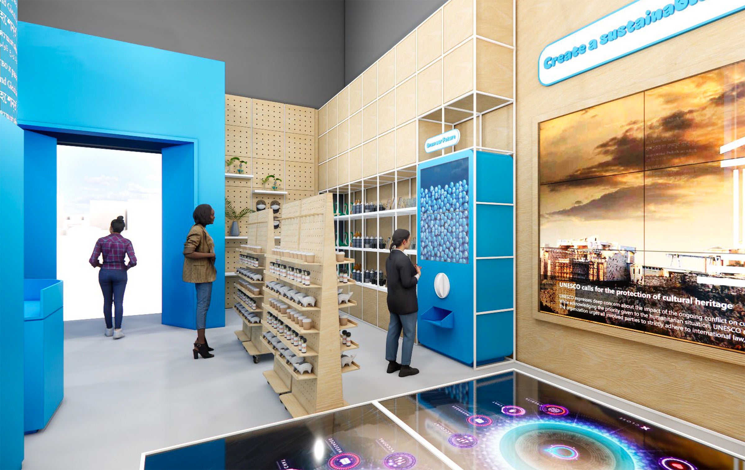 4月13 日開幕！ EXPO2025 大阪・関西万博の国連パビリオンギフト