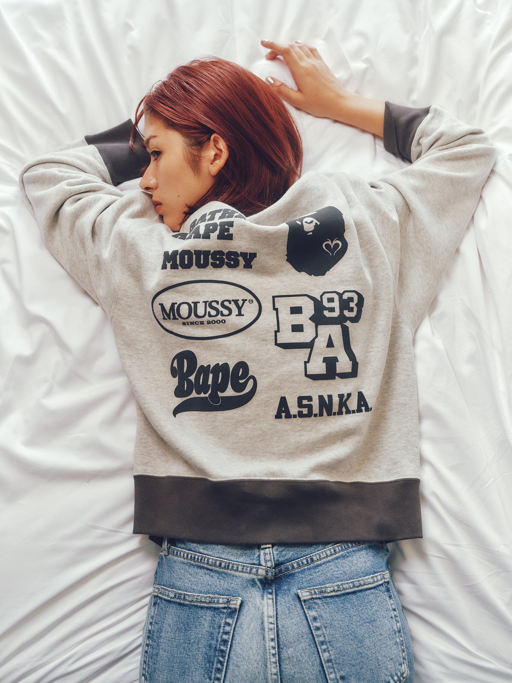 MOUSSY（マウジー）A BATHING APE®︎（ア ベイシング エイプ®︎ ）との