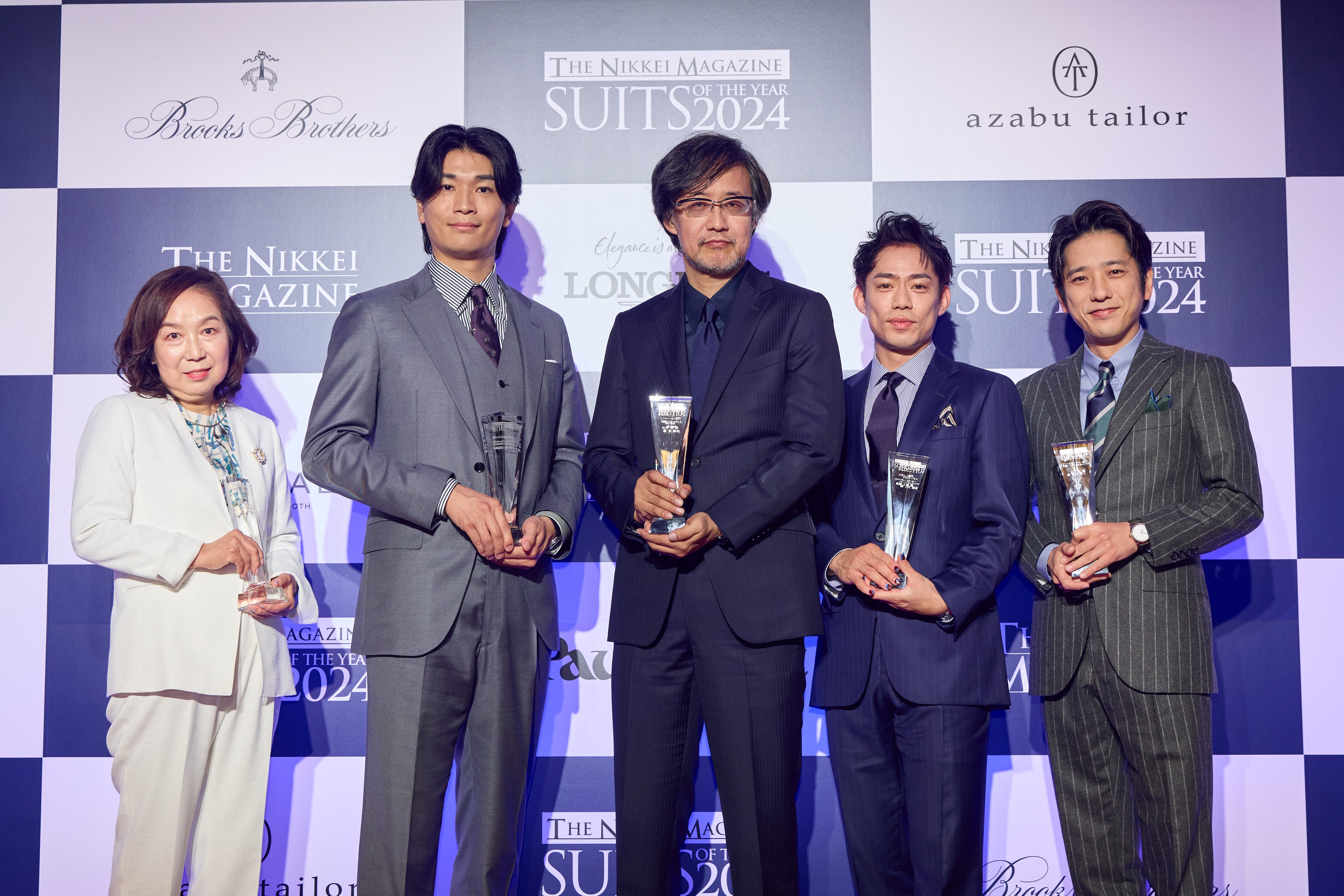 SUITS OF THE YEAR 2024」授賞式に、プロフィギュアスケーターの高橋