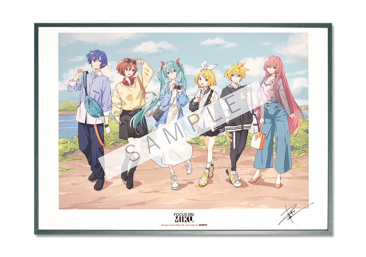 初音ミクのイラスト展「FOCUS ON MIKU」を開催 | 株式会社W.creationの