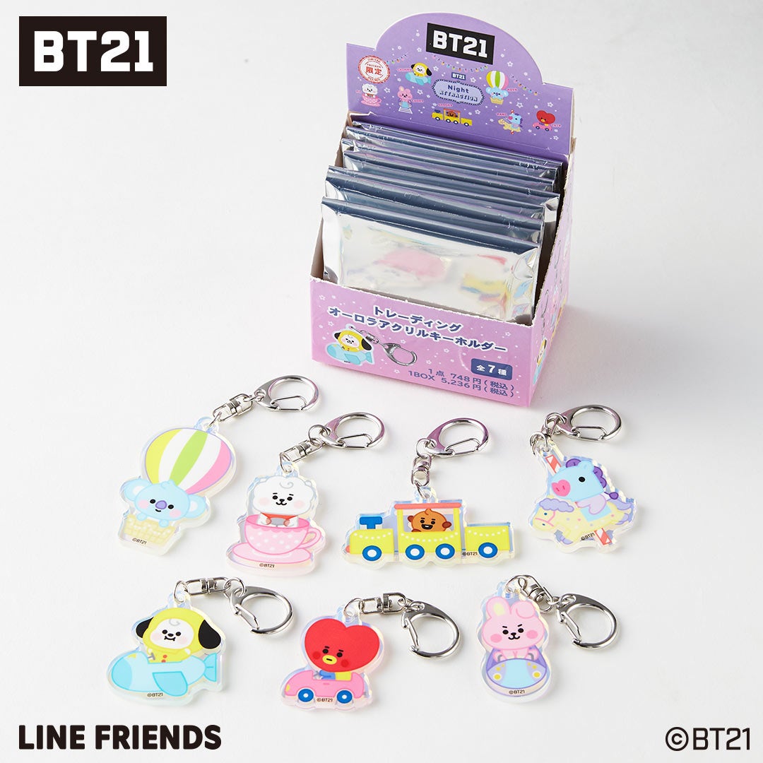 LINE FRIENDSのグローバル人気キャラクターブランド「BT21」TSUTAYA