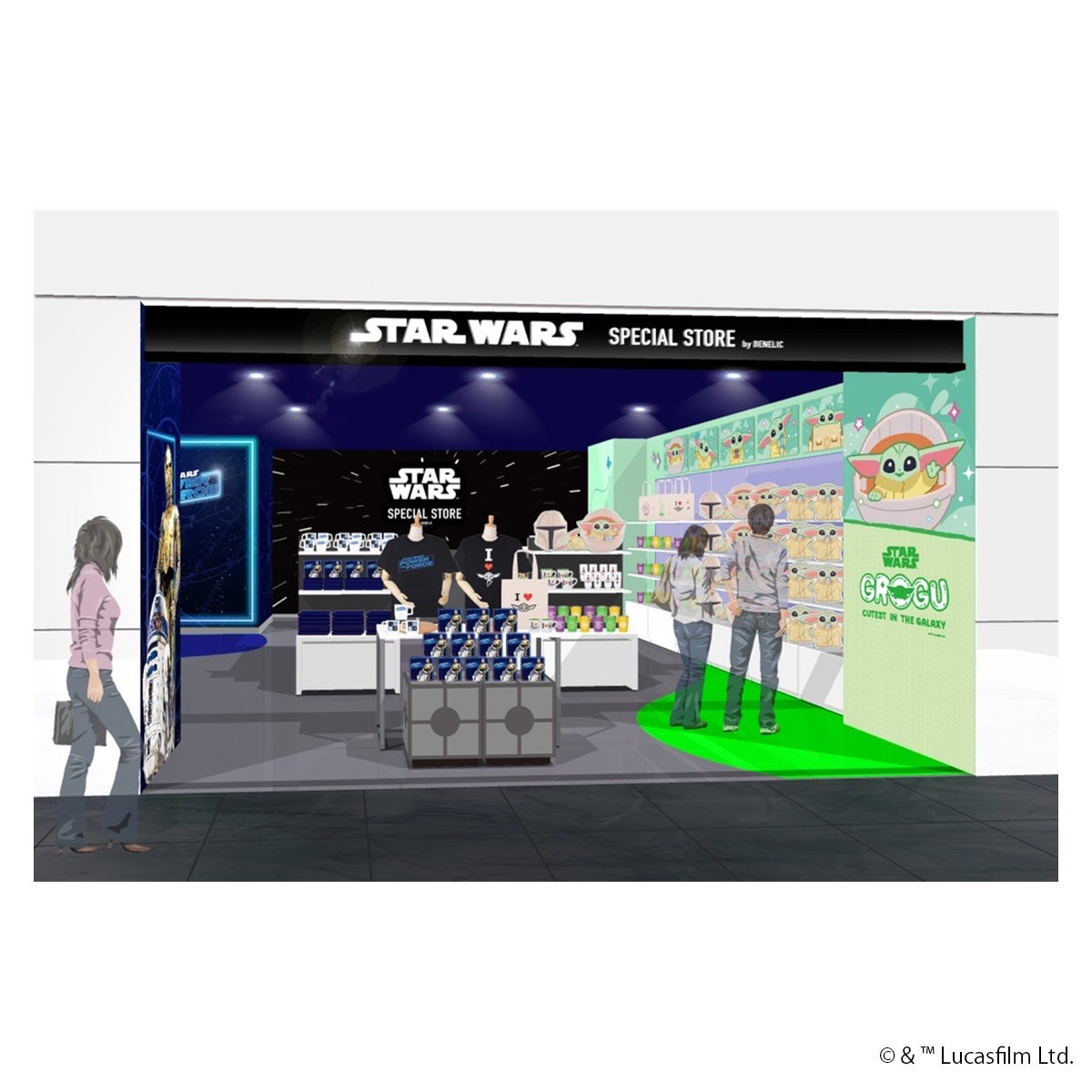 2025年7月4日(金)より『スター・ウォーズ』のグッズがそろう「STAR