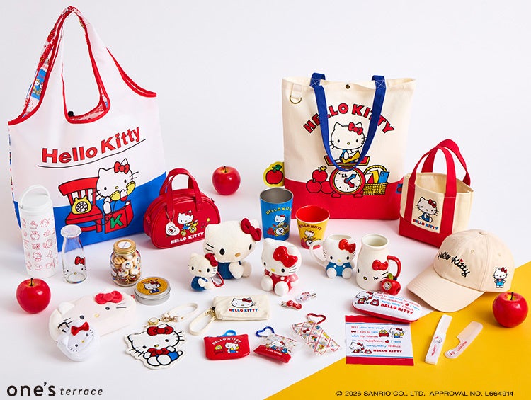 プレスリリース：［one'sterrace］「HELLO KITTY」グッズが大集合