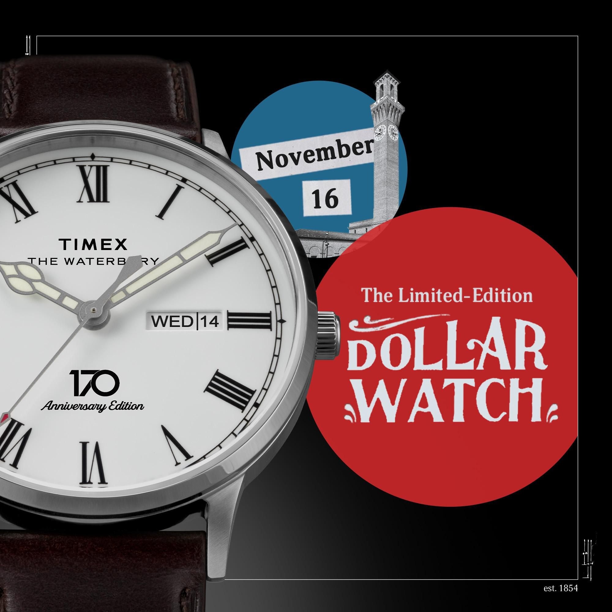 170周年の時計ブランド＜TIMEX/タイメックス＞が、170円の “ワンダラー
