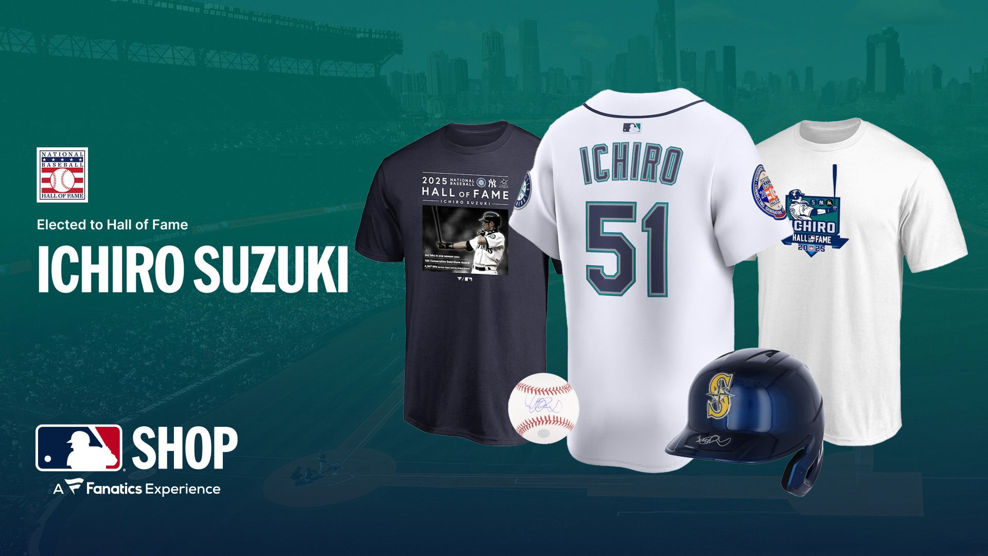 クーパーズタウンで行われるHall of Fameセレモニー記念『イチロー米国