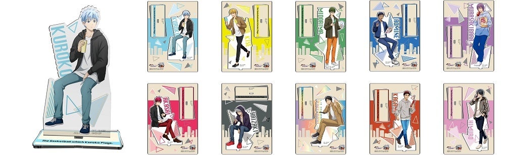 オリジナル描き下ろしイラストを使ったグッズが登場！黒子のバスケ