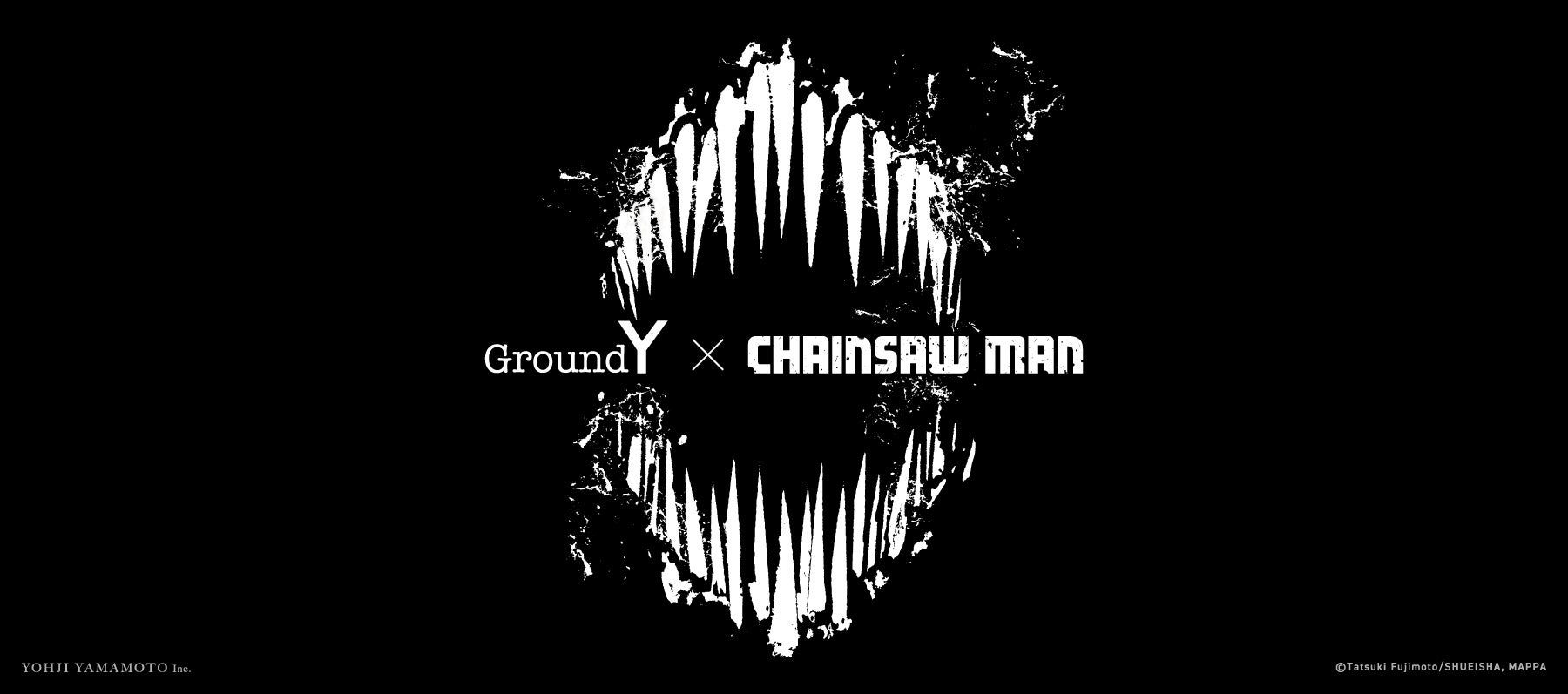 Ground Y × CHAINSAW MAN Collaborate Collectionの発売が決定 | 株式