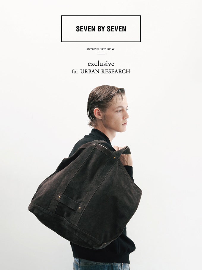SEVEN BY SEVEN の大人気LETHER TOTE BAGをスペシャルカラーで別注