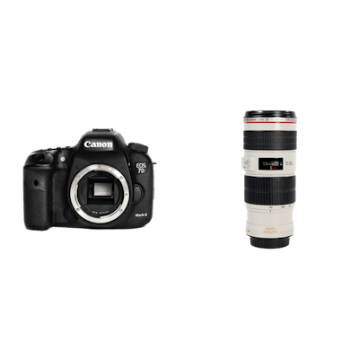 レンタル - Canon 高速連写一眼レフ＆スポーツ向け望遠ズームセット
