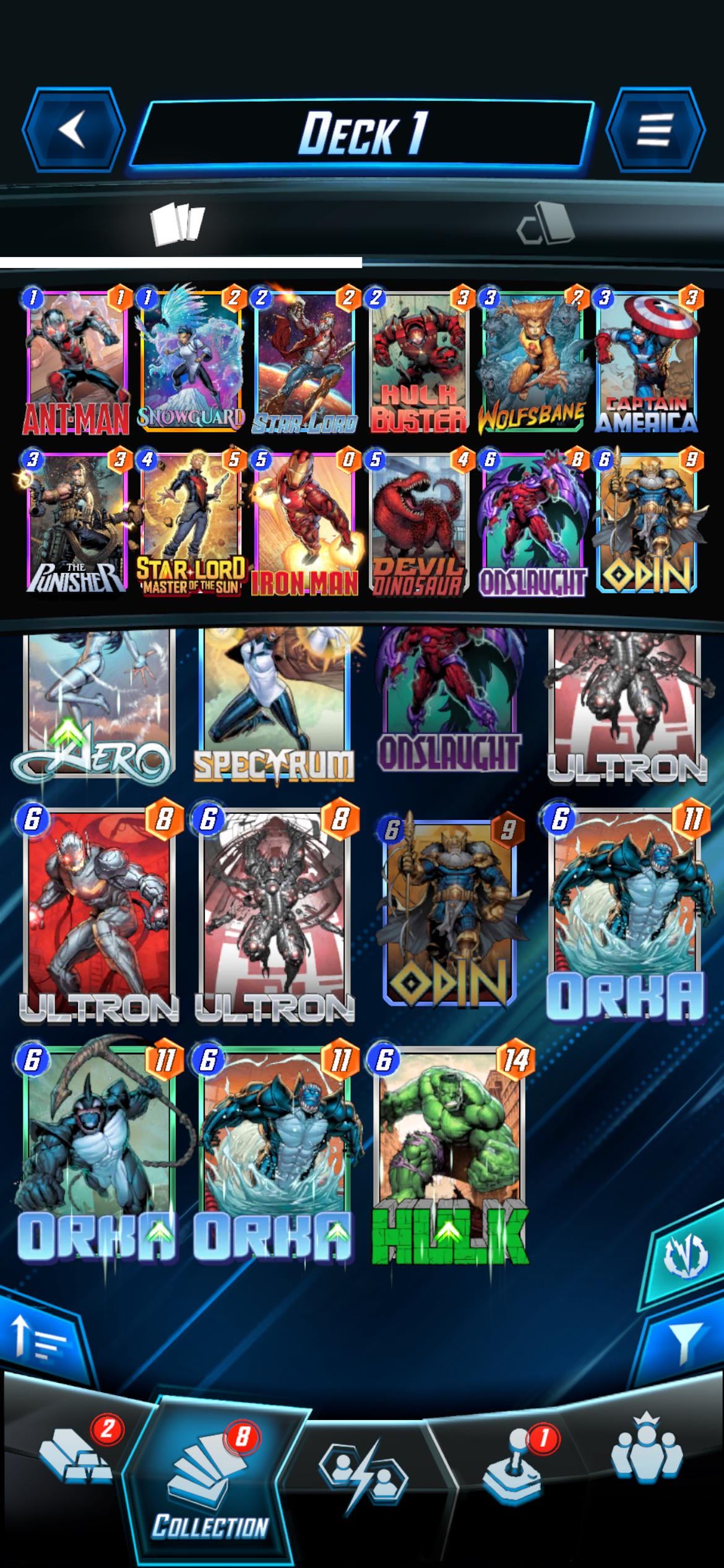 初心者におすすめのデッキ : r/MarvelSnap