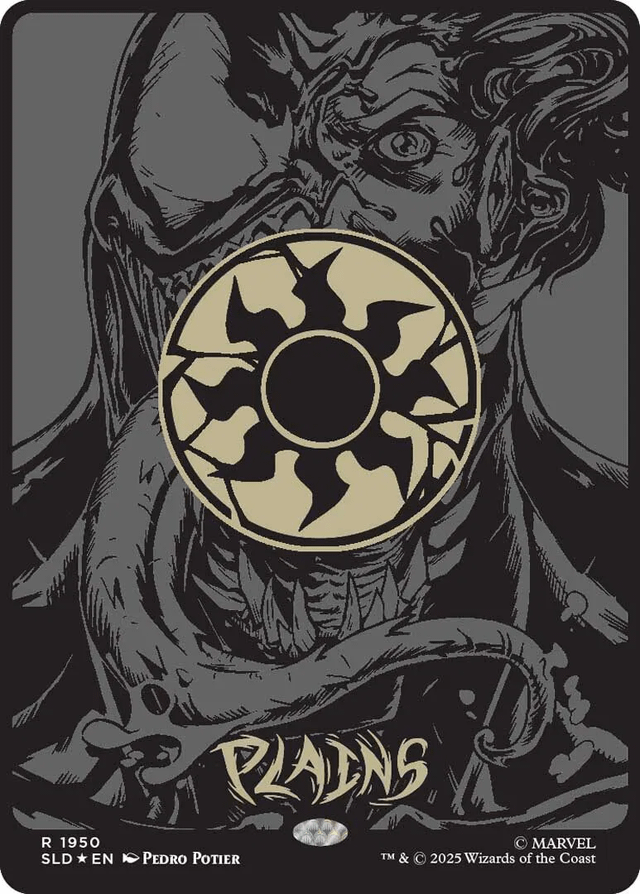 SLD] Secret Lair x Marvel's Spider-Man: Mana Symbiote (Raised Foil
