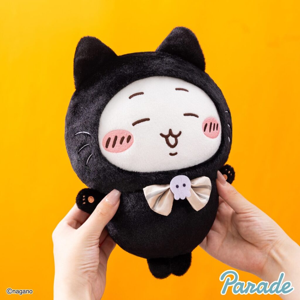 ちいかわ】黒猫仮装のぬいぐるみが9月19日クレーンゲームに登場