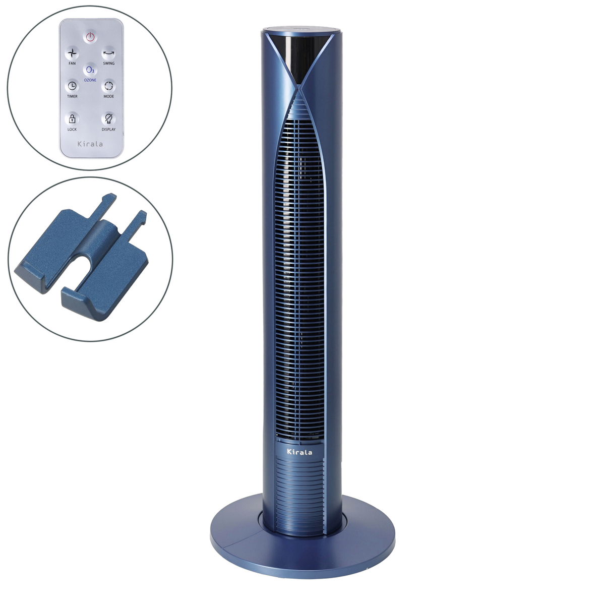 キララエアー オゾン消臭除菌機能付きタワーファン マーレ キララ