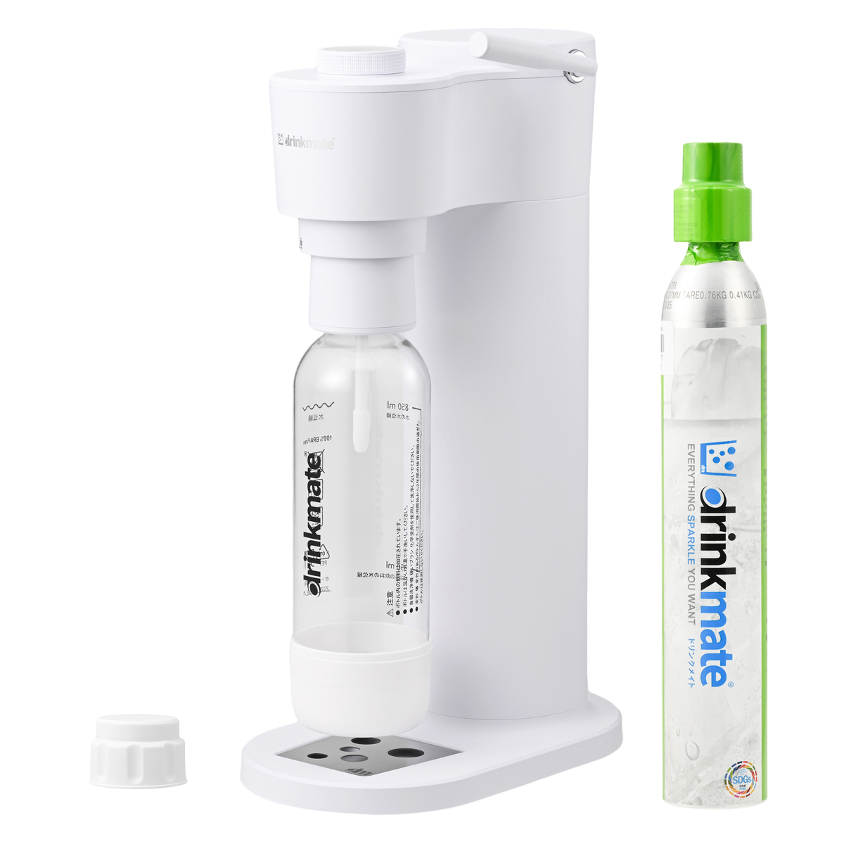 ドリンクメイト 強炭酸水メーカー シリーズ650 60Lガスセット ドリンク