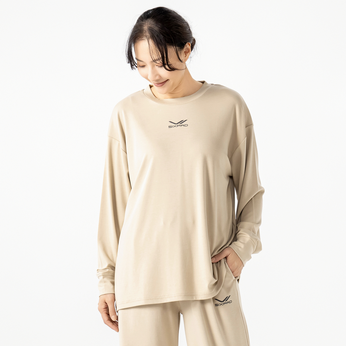 SIXPAD リカバリーウェア スリープ トップ 男女兼用 シックスパッド