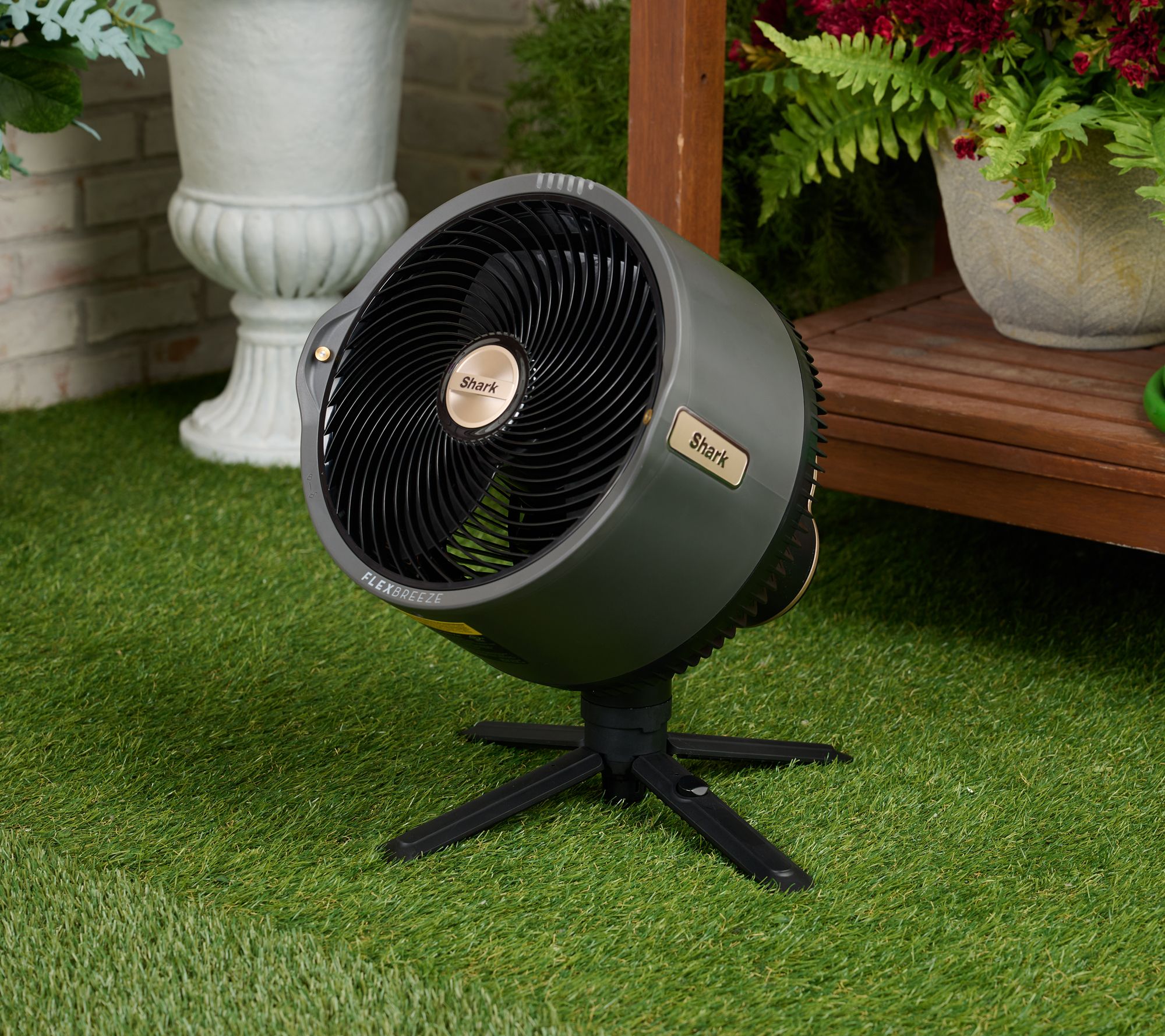 Shark FlexBreeze Mist Pro Cordless Fan w/Cover - QVC.com