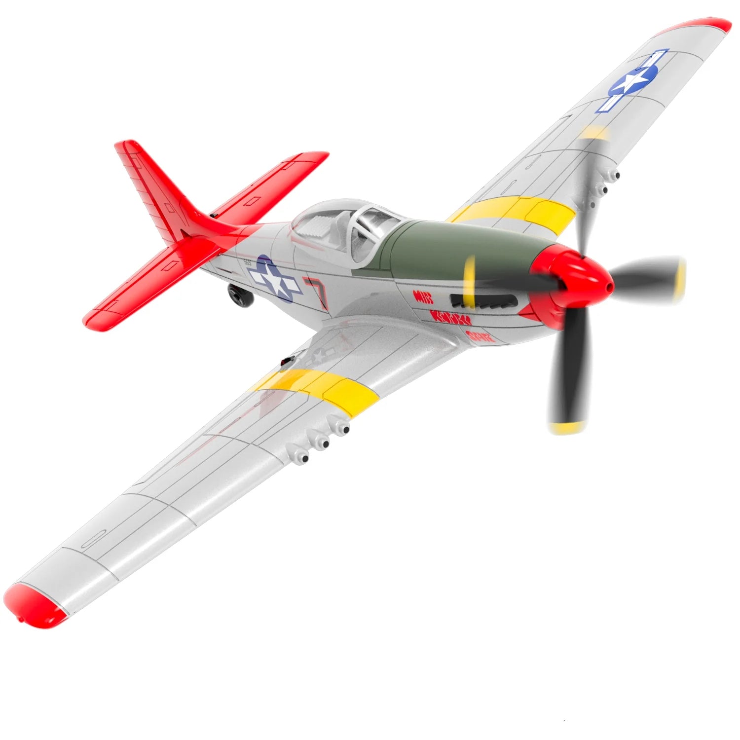 F4U コルセア RC 飛行機 - EPP 761-8 400mm 翼幅 RC 飛行機 ワンキー