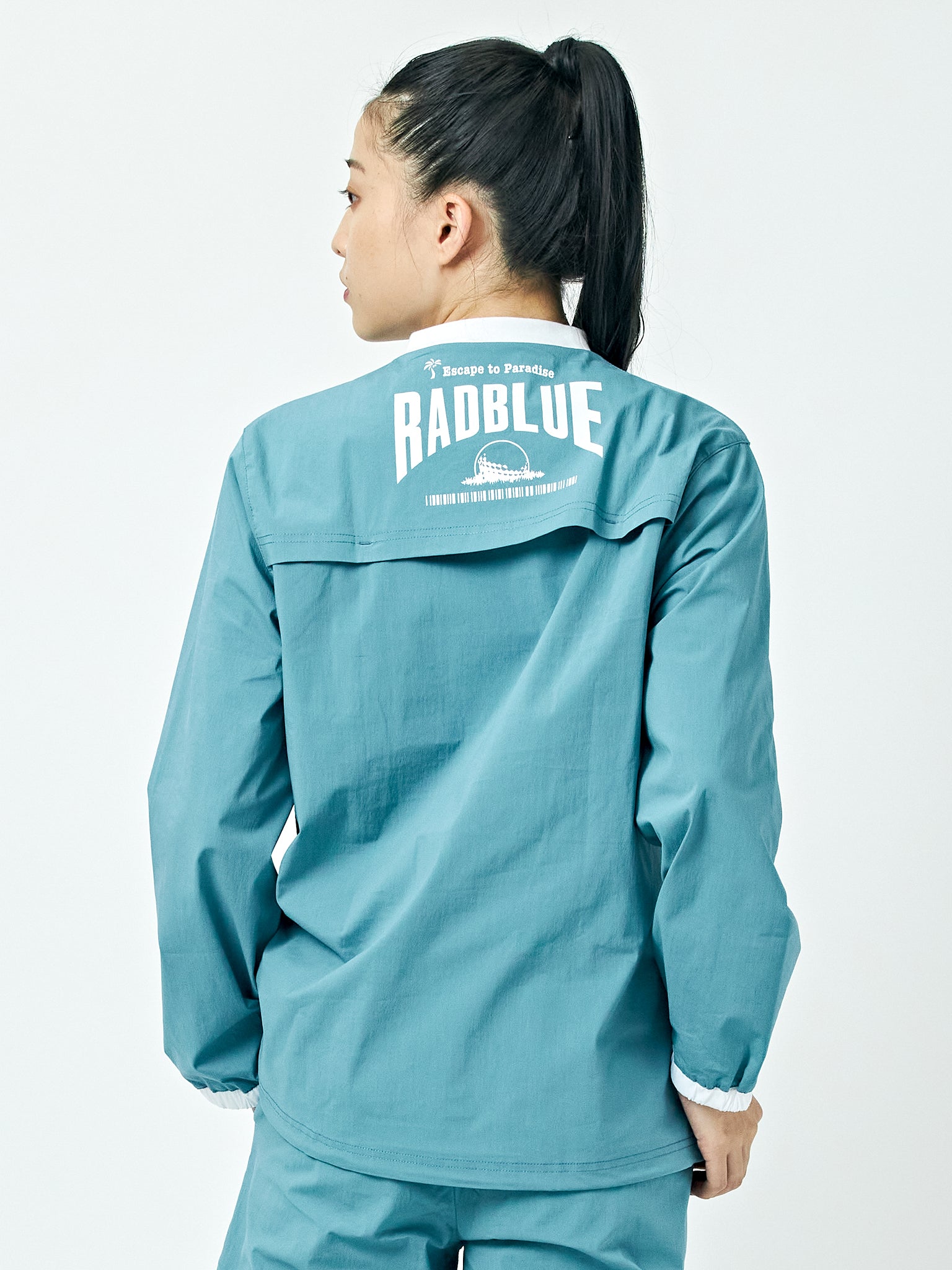 RadBlue【RB-】テックコットンナイロンプルオーバーWS