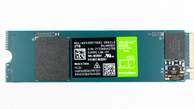 WD Green SN350 NVMe SSD 2TB WDS200T30Cの性能 | Rai-Life