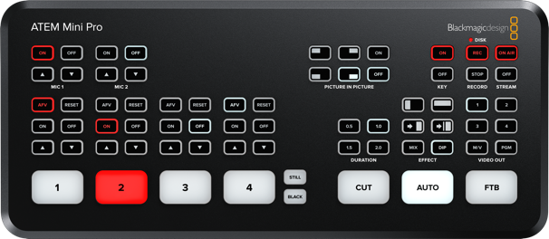 ATEM Mini Pro Blackmagic Design | 映像/音響機材のレンタルサービス