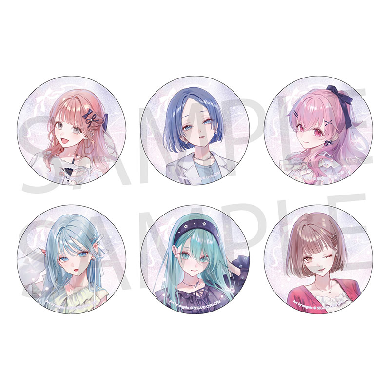 グリッター缶バッジ イベントイラストコレクション vol.46 A