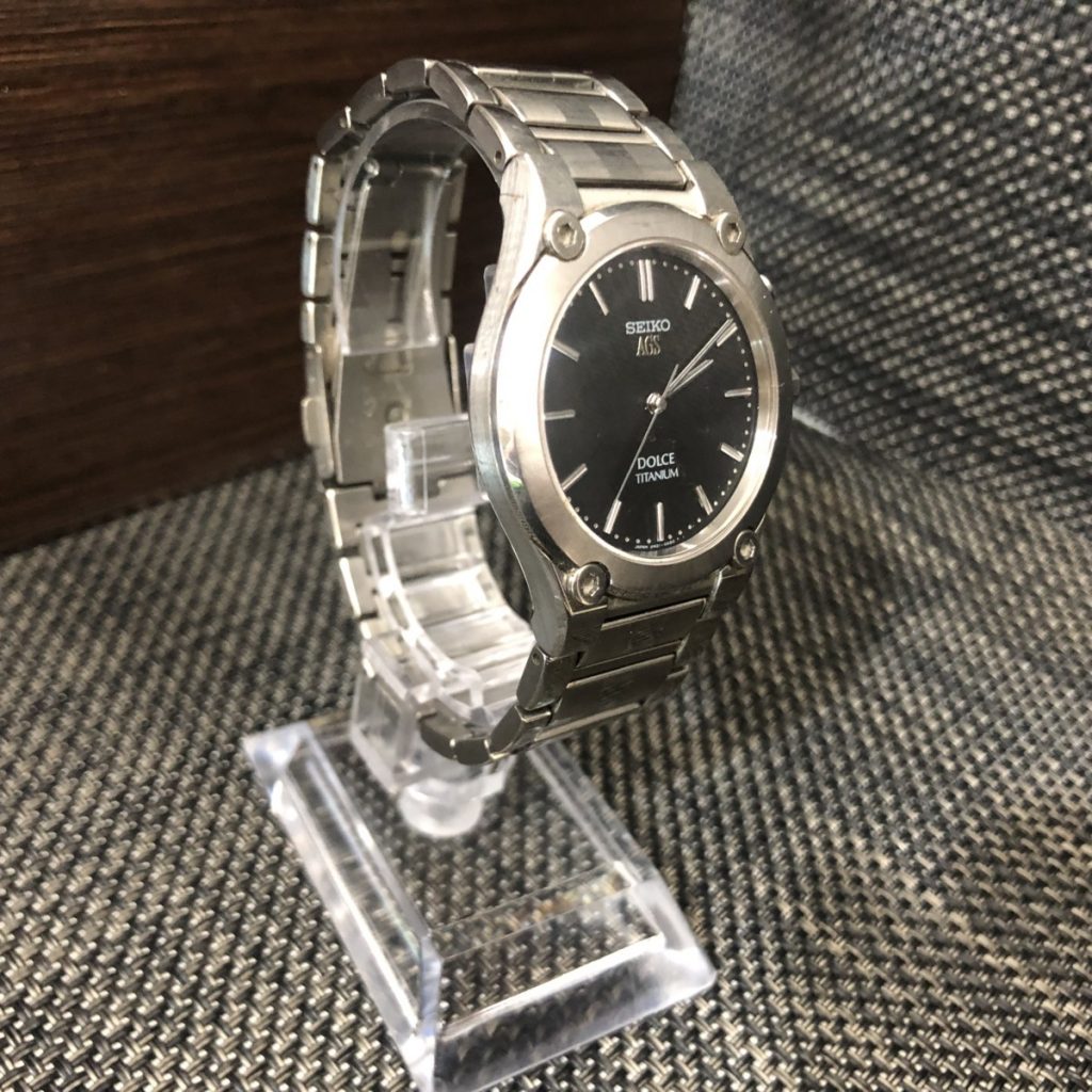 SEIKO セイコー DOLCE ドルチェ AGS 4M21-0A40 腕時計 TITANIUM