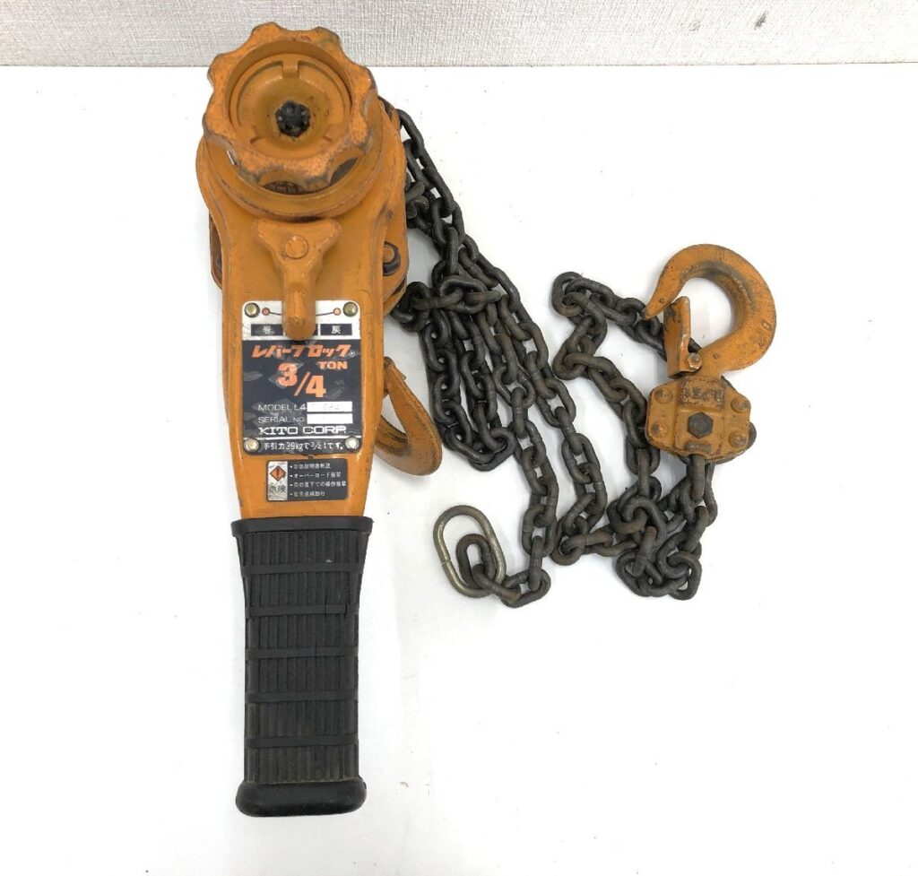KITO キトー レバーブロック 3/4トン L4964 工具 チェーンブロックの