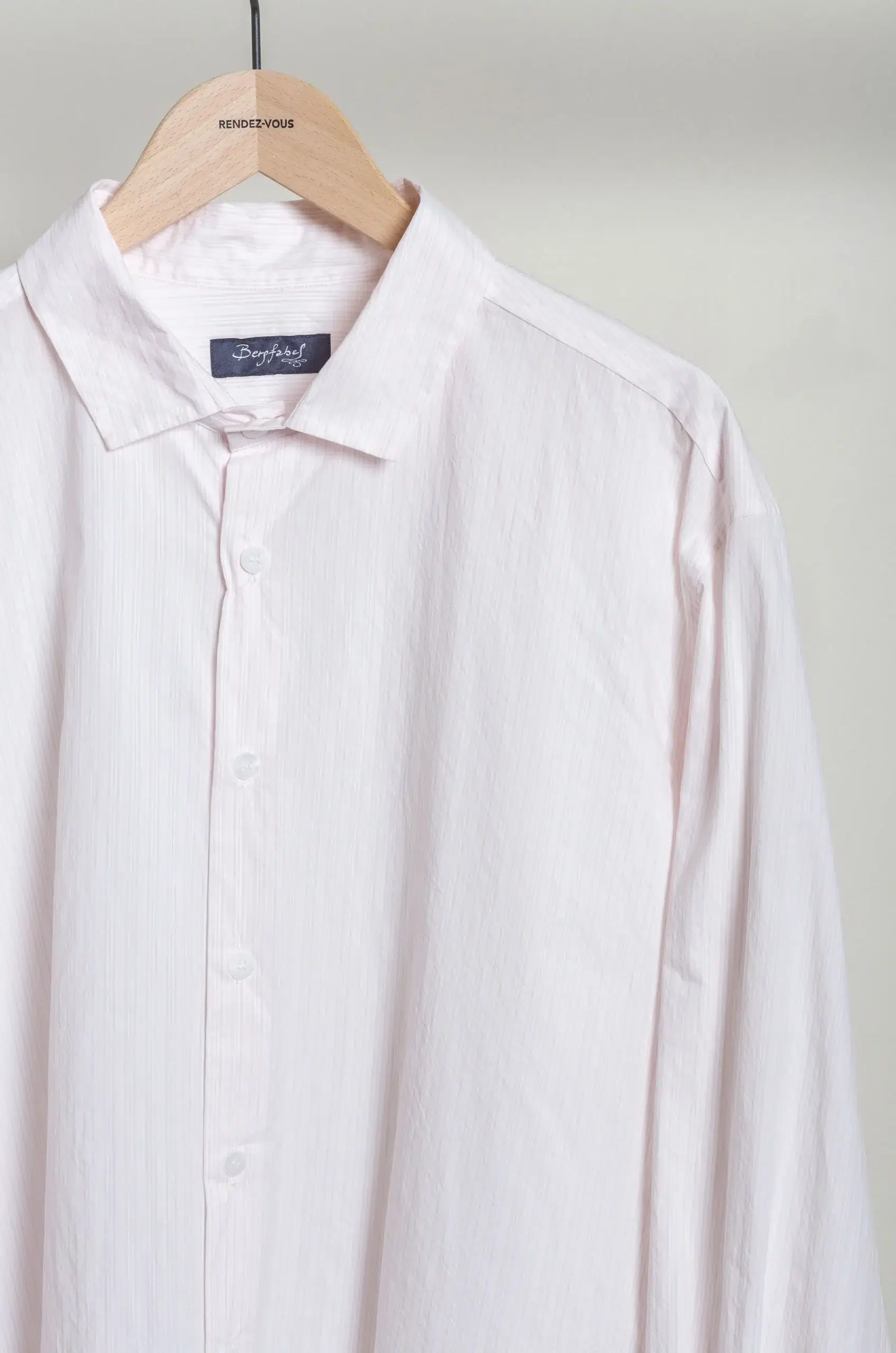 Bergfabel - FARMER SHIRT BFMSH40/ K152 - PINK STRIPE