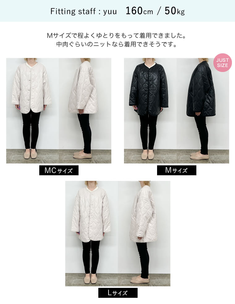 フェイクレザーキルティングジャケット - ジャケット/アウター通販