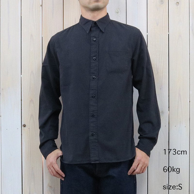 Double RL『GARMENT DYED TWILL WORK SHIRT』(BLACK) – Reggieshop