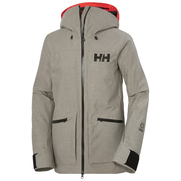 HELLY HANSEN W POWDERQUEEN 3.0 JACKET TERRAZZO - Ski jacket