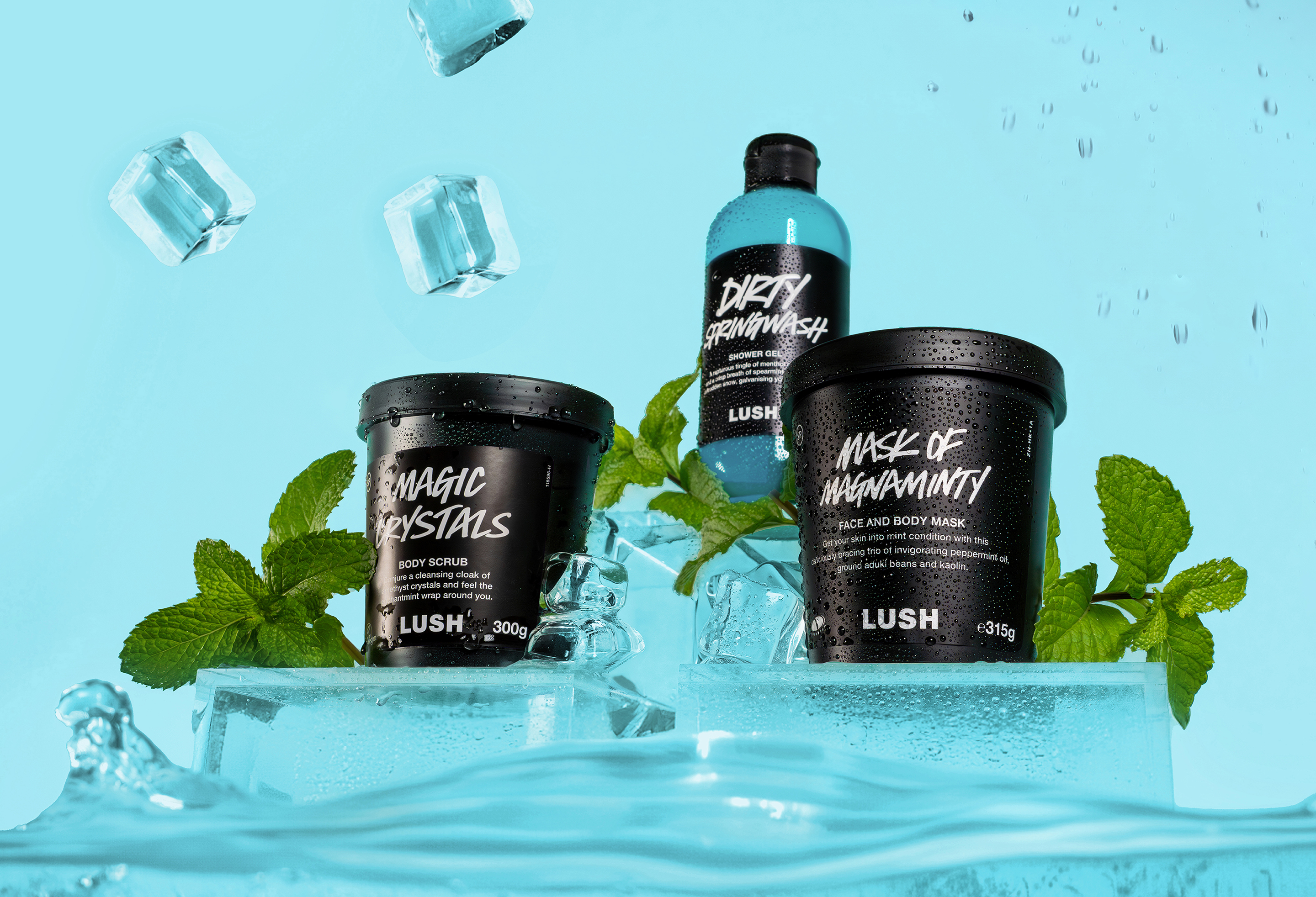 夏におすすめのシャワー & 入浴料 | 冷感 ミント商品 | LUSH