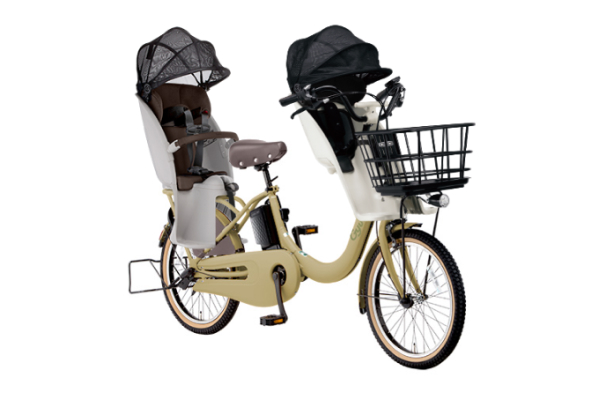 2386パナソニック13.2アンペア 20インチ子供乗せ電動アシスト自転車